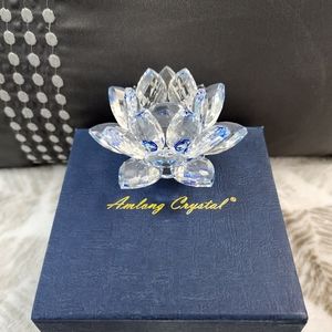 Blue Crystal Lotus Flower